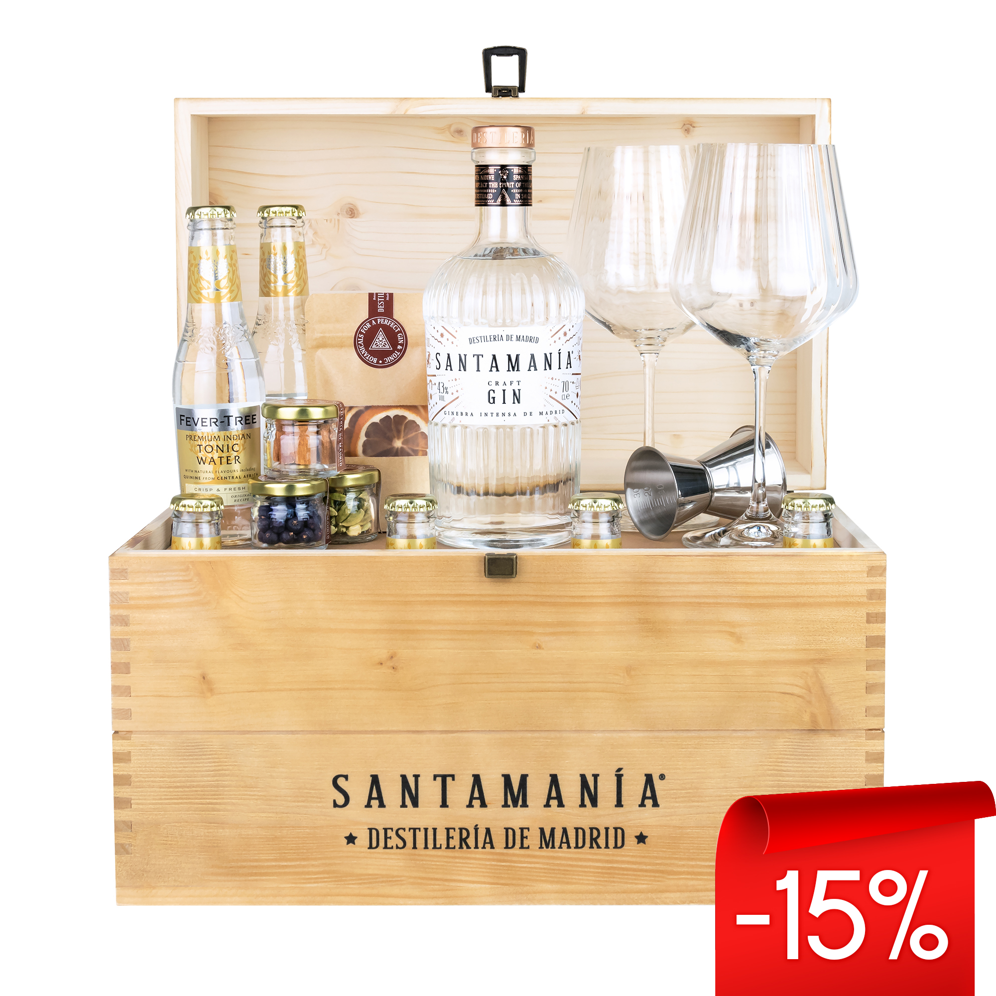 Set Gin Tonic SANTAMANIA